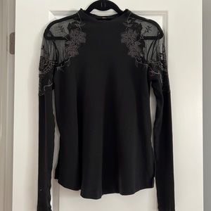 Free People lace top